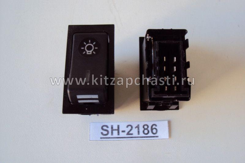 Переключатель клавиша фар Shacman F2000 DZ93189582510